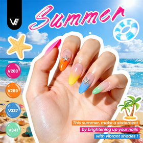 VANREESA manicure tools layout with pens, files, and cuticle tools