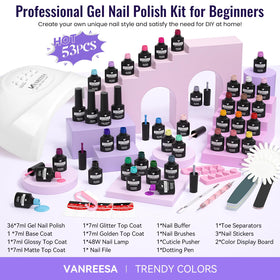 VANREESA two swatch boards displaying true color previews for selection