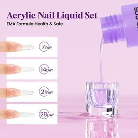 VANSISOS brushes and nail forms arranged for application precision and controlled sculpting