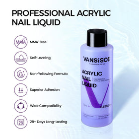 VANSISOS glitter and top coat close-up emphasizing sparkle and glossy protection
