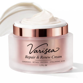 Varisea retinol cream front packaging showing label and benefits