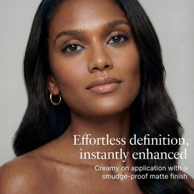 VASANTI swatch texture on skin showing Ice Blue true-to-color payoff