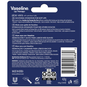 Vaseline single Aloe Fresh stick open, ready for precise application