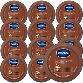 Vaseline front packaging showing 12-pack and product benefit