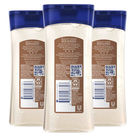 Vaseline pump dispensing gel oil highlighting easy application benefit