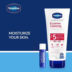 Vaseline cream applied on hands demonstrating fast absorption and barrier support