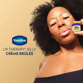 Vaseline jar inside travel makeup bag highlighting compact storage benefit