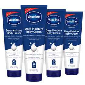 Vaseline front packaging with product name and pack details for quick ID and purchase