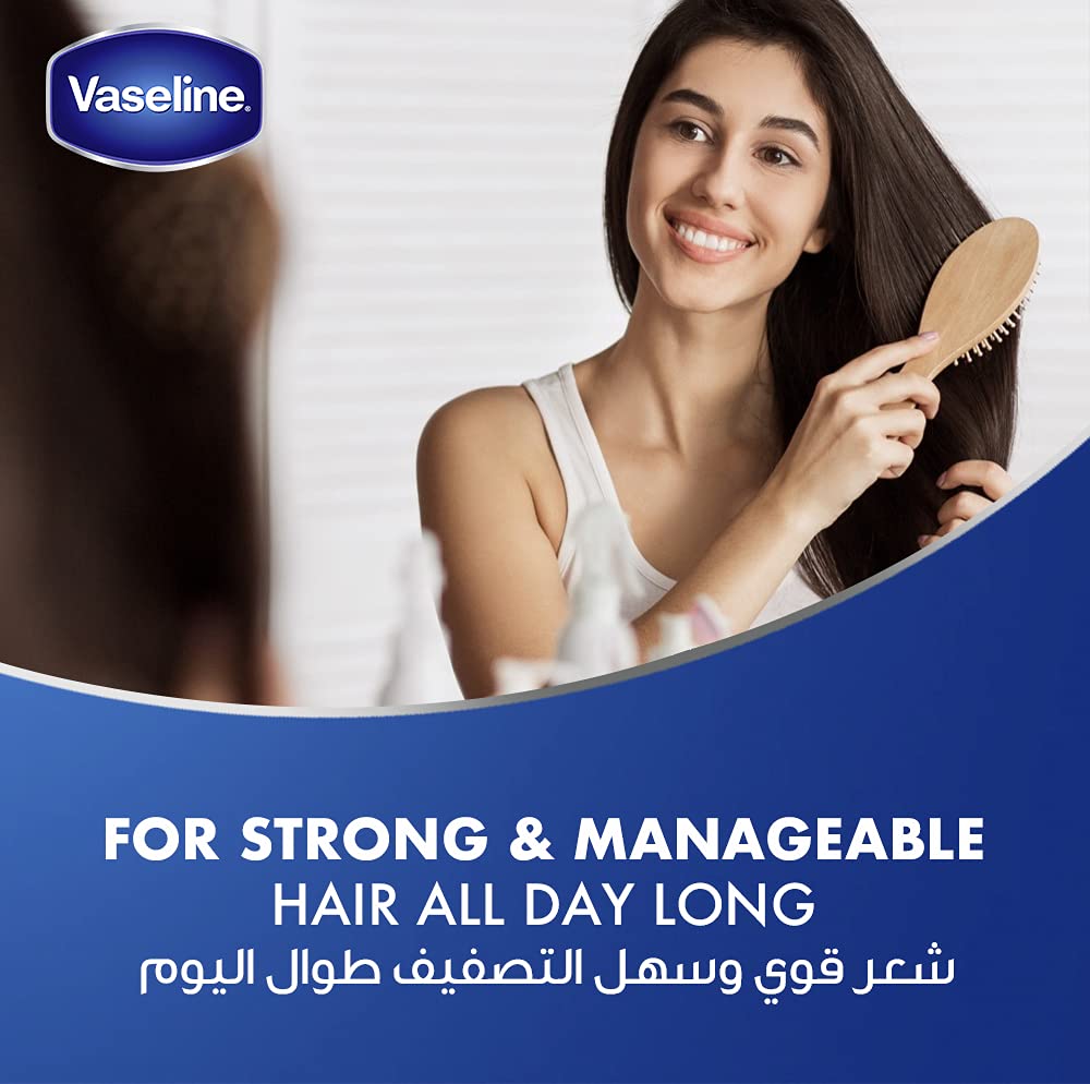 Vaseline applied to scalp demonstrating targeted relief and improved comfort
