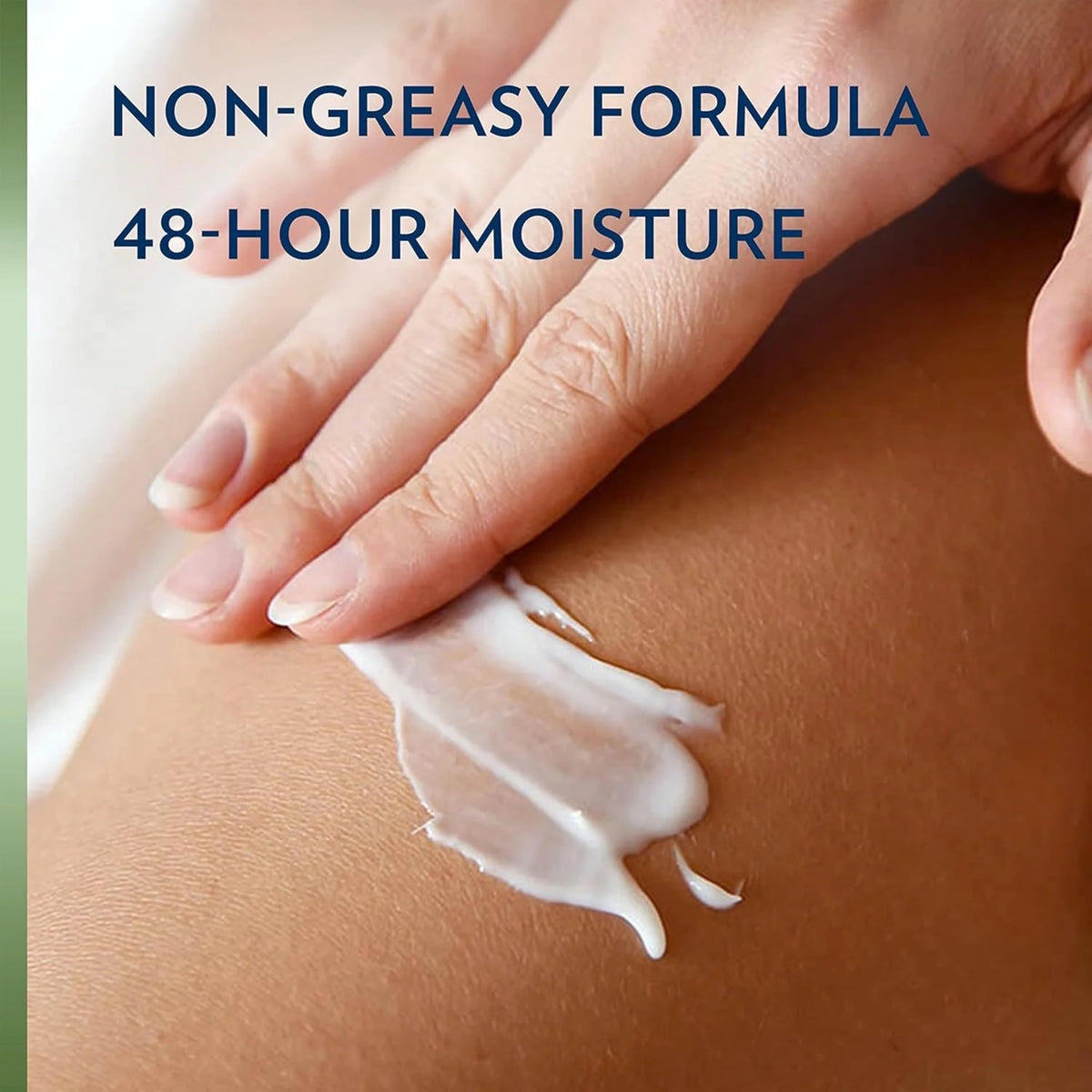 Vaseline hand application demo demonstrating quick absorption and moisturized hands