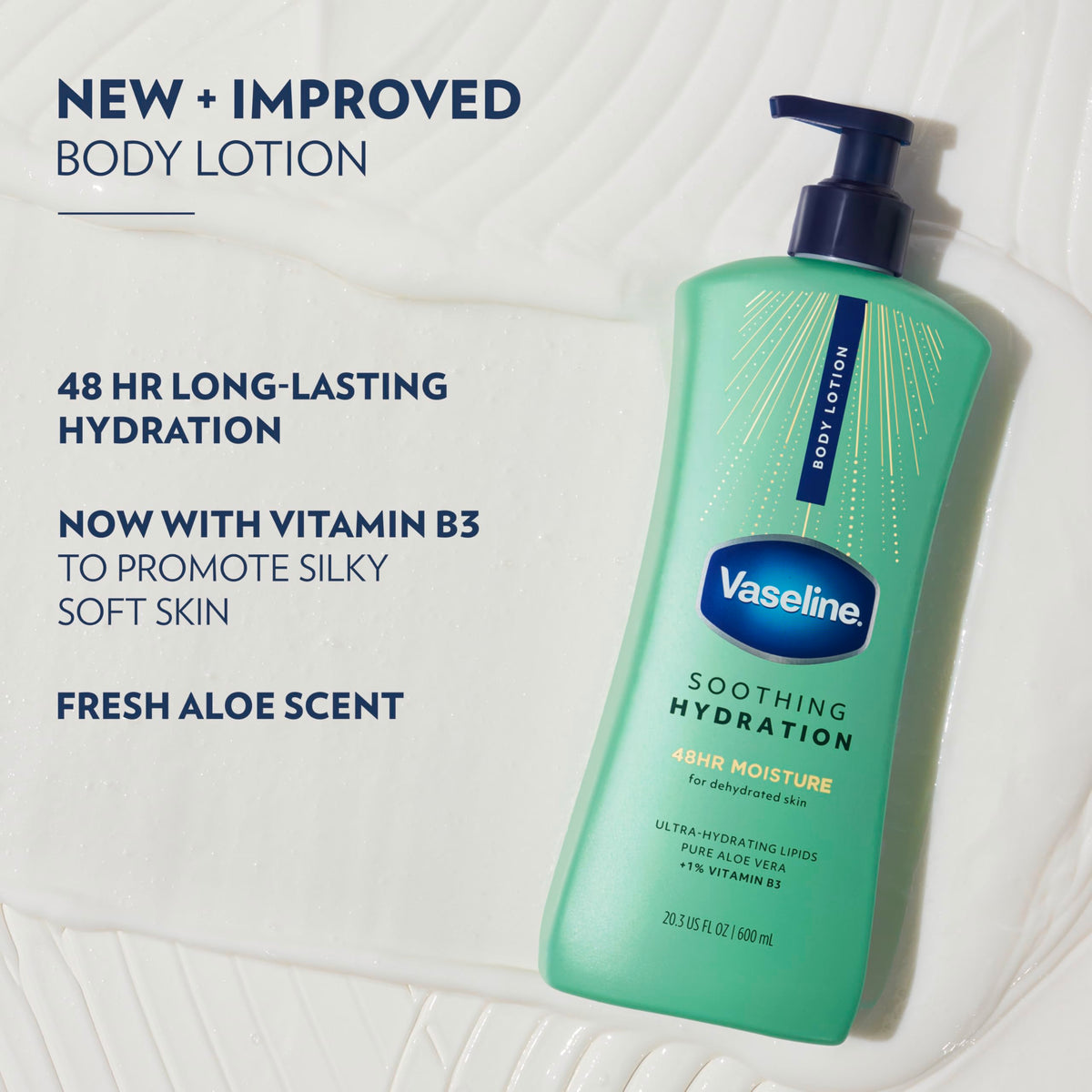 Vaseline applied to forearm demonstrating smooth skin and immediate comfort