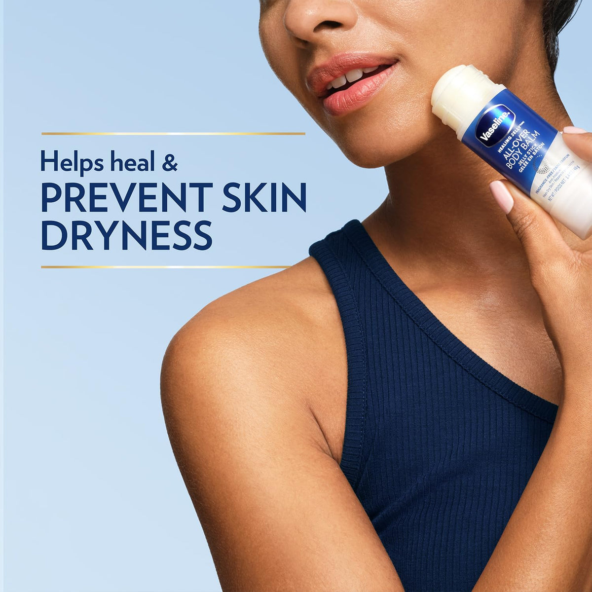 Vaseline being applied to an elbow for fast targeted relief