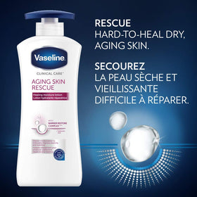 Vaseline ingredient label close-up highlighting gentle components