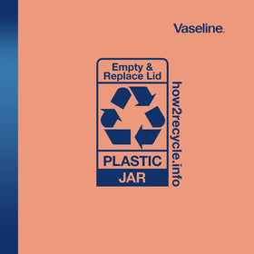 Vaseline label ingredients close-up proving ethically sourced mica