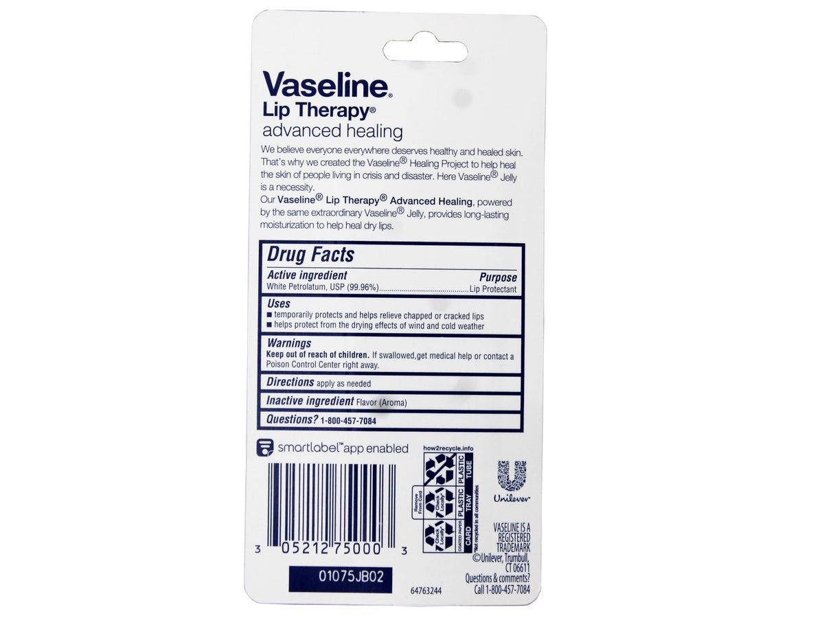 Vaseline pot in outdoor setting illustrating on-the-go lip protection benefit