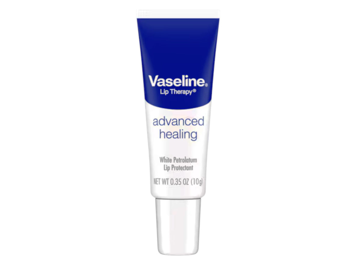 Vaseline pot in hand demonstrating size and portability benefit