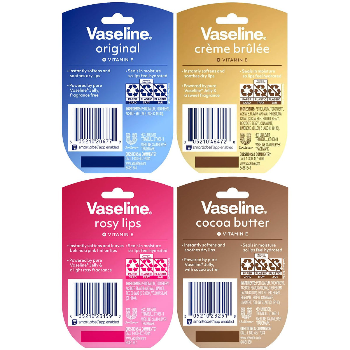 Vaseline original jar close-up highlighting smooth jelly base and moisturizing benefit