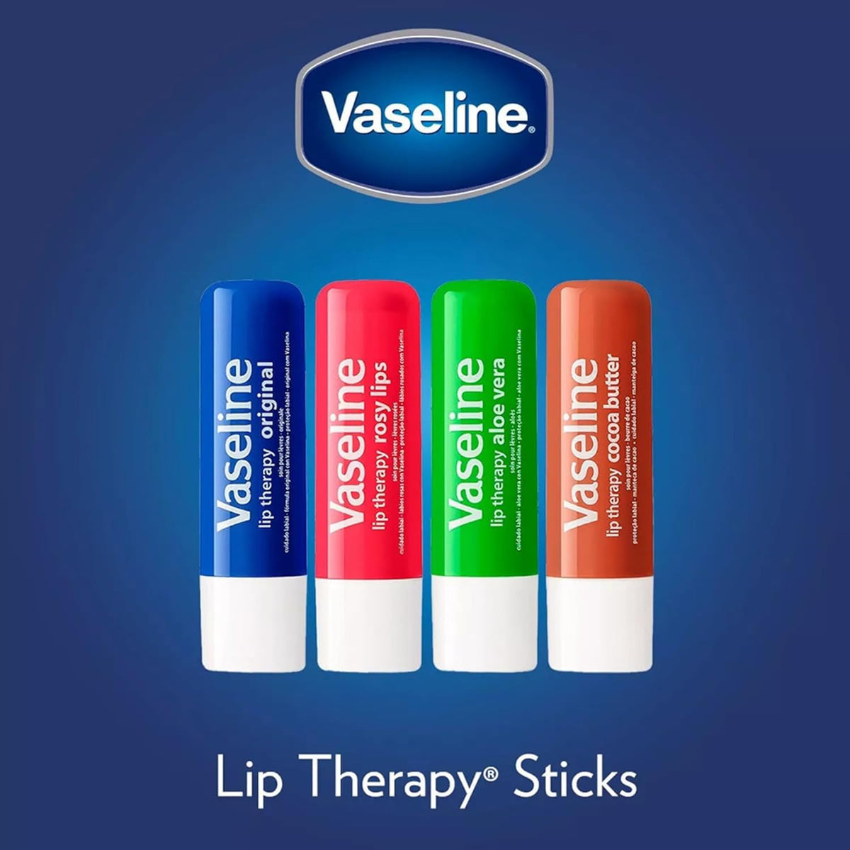 Vaseline on a nightstand indicating bedside use for overnight lip care