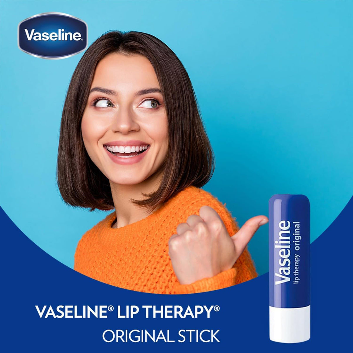 Vaseline next to a coin showing small 0.16 oz size for easy carrying
