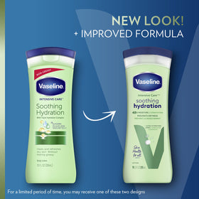 Vaseline lotion texture in palm showing smooth absorption for softer skin