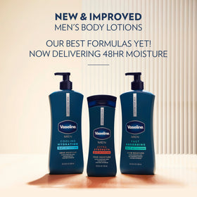 Vaseline bottle label highlighting recycled plastic use and eco-conscious packaging benefit