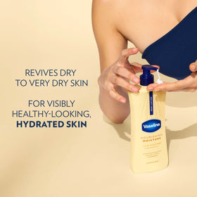 Vaseline Pure Oat Extract ingredient focus highlighting soothing benefit