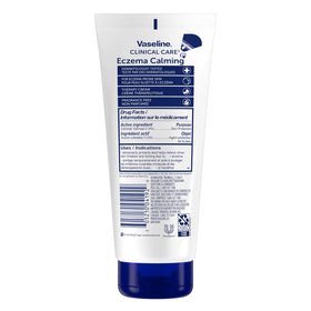 Vaseline open jar texture closeup highlighting rich cream and moisturizing feel