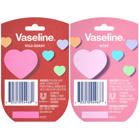 Vaseline open jar Wild Berry texture showing smooth moisturizing gel