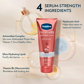 Vaseline pump close-up highlighting dispensing ease for quick application