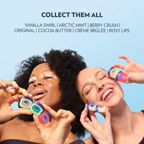 Close-up of Vaseline product label emphasizing variant name and trusted formula