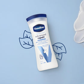 Vaseline recycled bottle marking indicating 50% recycled plastic benefit