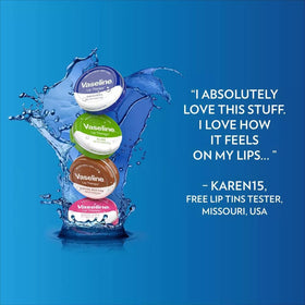 Vaseline tin inside purse lifestyle scene showing portability and access