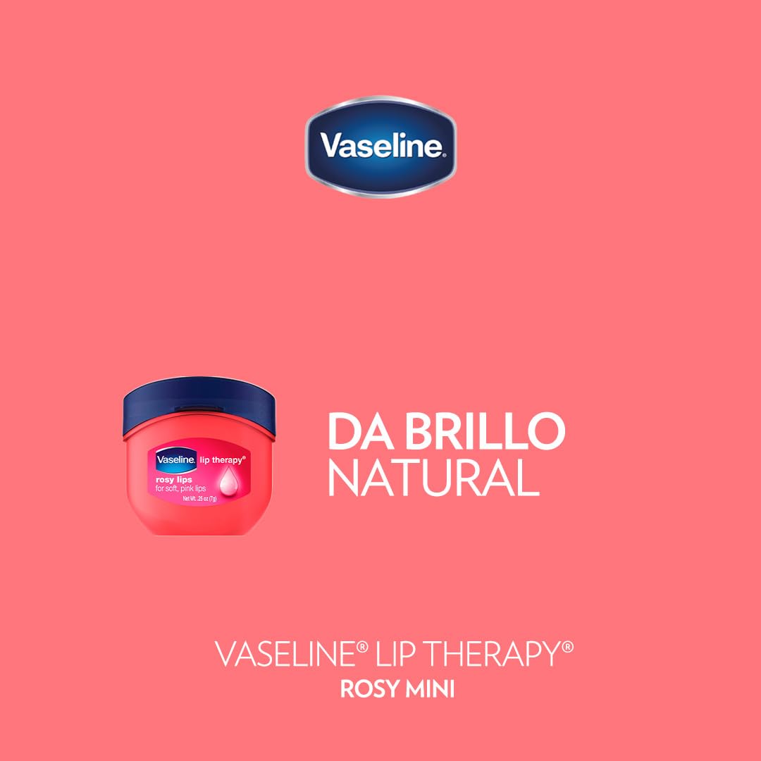 Vaseline mini tins in a purse for on-the-go lip care convenience