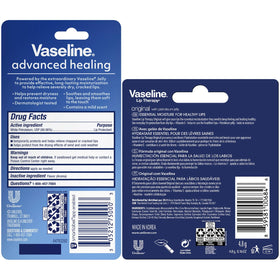 Vaseline single tube close-up highlighting smooth petroleum jelly