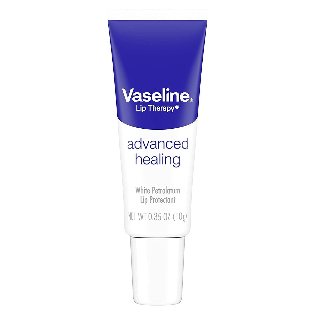Vaseline single tube twist-up detail for clean, mess-free application