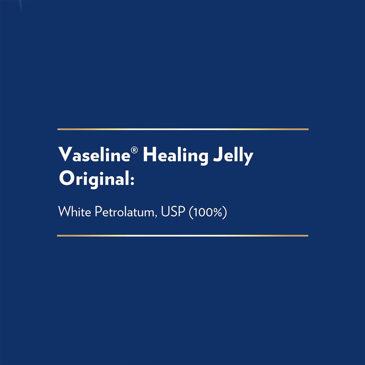 Hand holding full and mini Vaseline jars showing scale and convenience