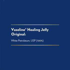 Hand holding full and mini Vaseline jars showing scale and convenience