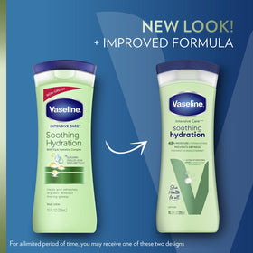 Vaseline lotion texture closeup demonstrating non-greasy absorption benefit