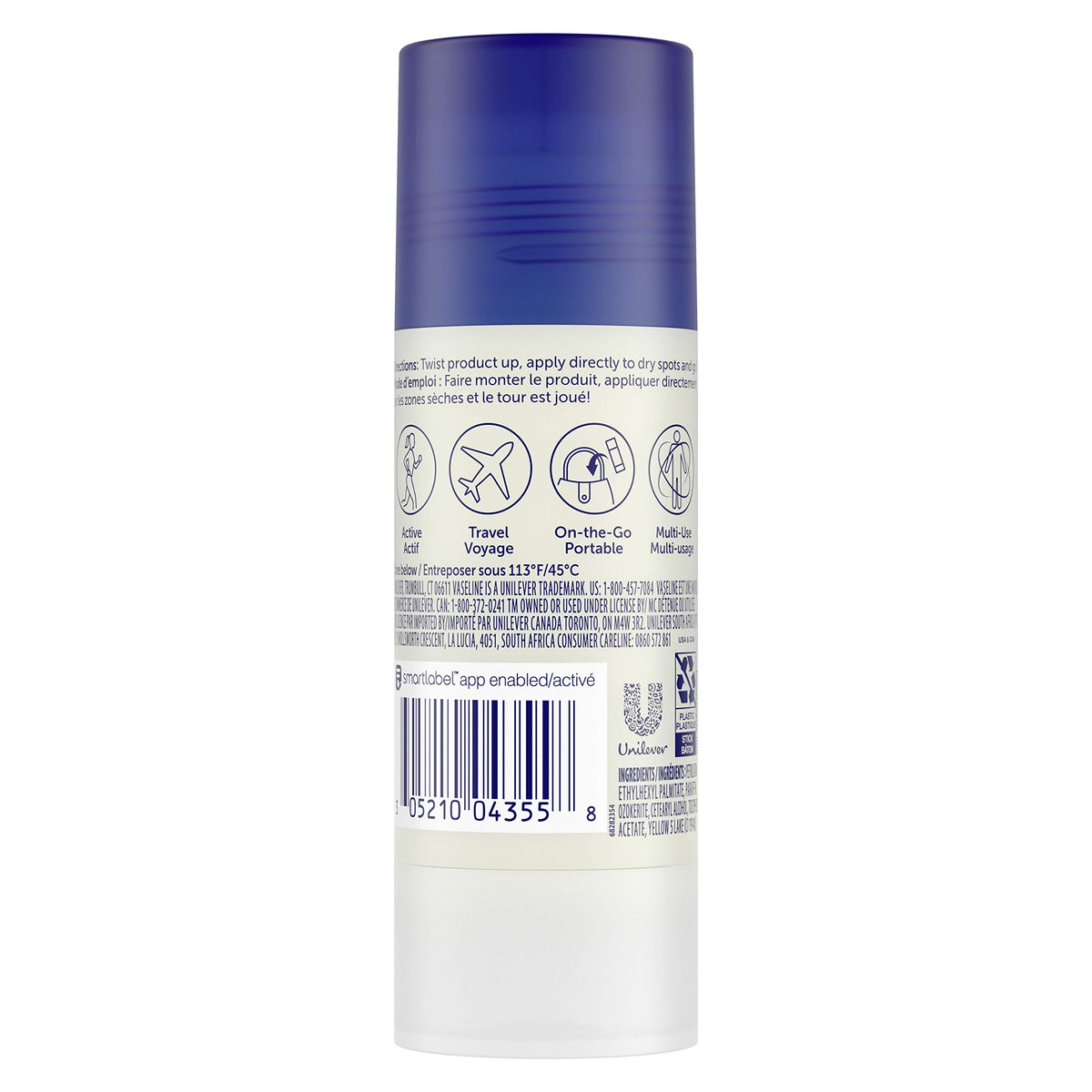 Vaseline stick twist mechanism close-up for easy application