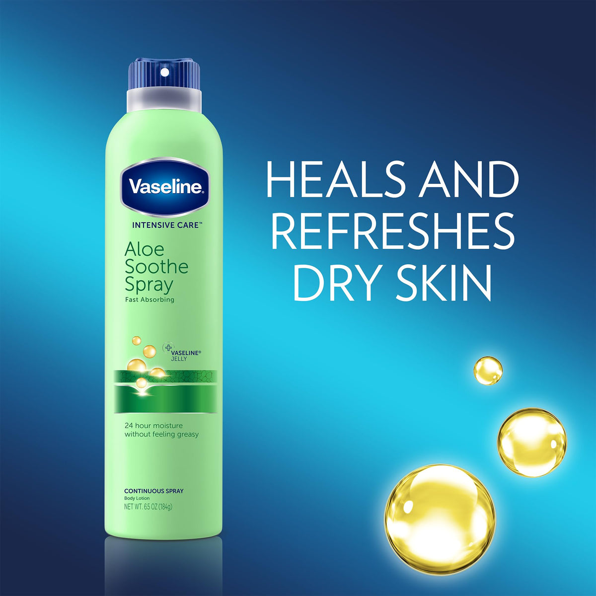 Vaseline texture droplet on skin illustrating hydrating microdroplets
