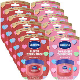 Vaseline front packaging showing both Wild Berry and Rosé, easy identification and gifting