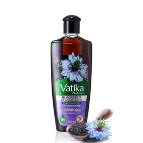 Vatika front bottle showing packaging and 200 ml volume benefit