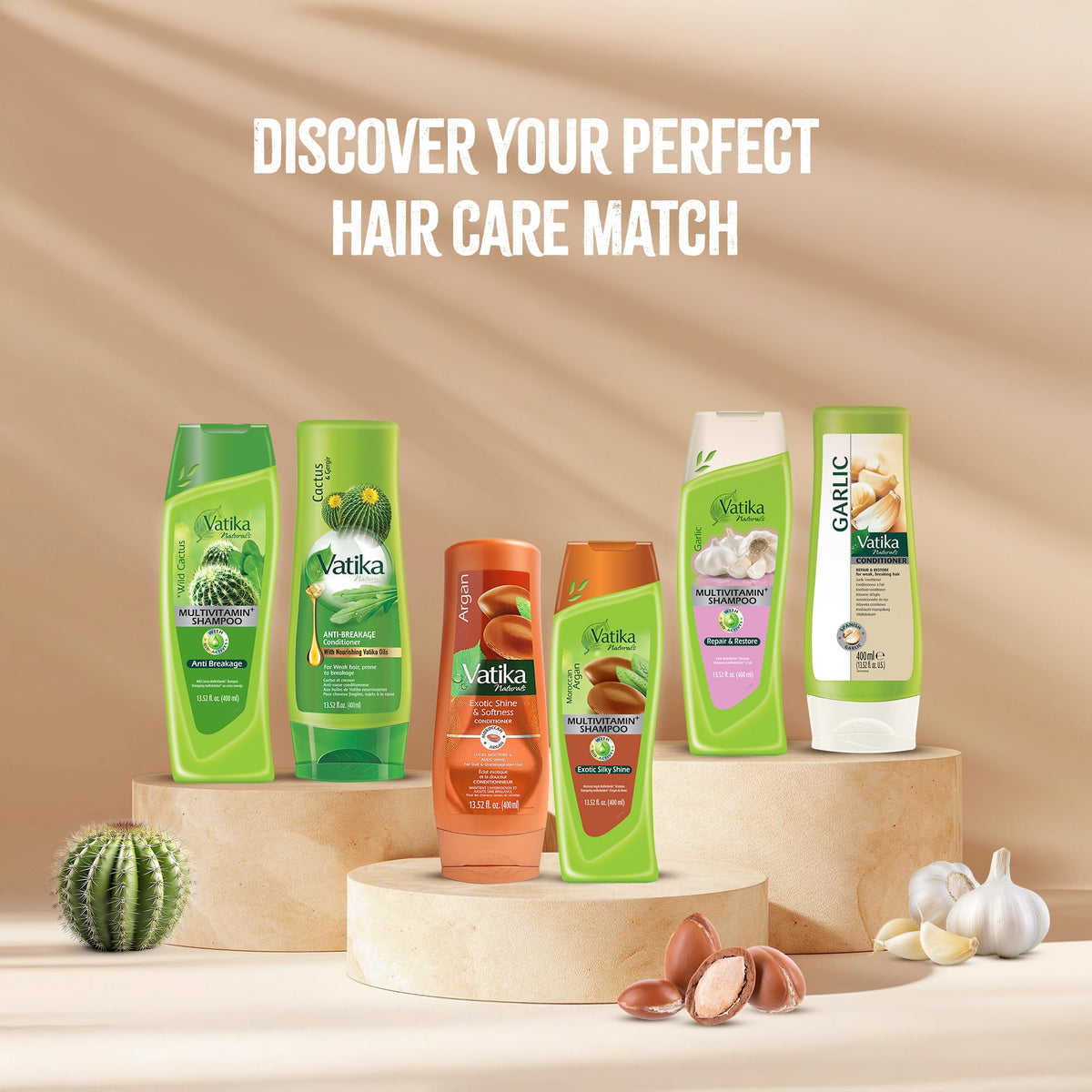 Vatika Naturals blackseed set staged on bathroom shelf for daily routine