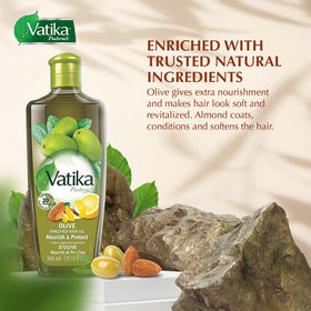 Vatika bottle cap dispensing detail for easy application and mess-free use