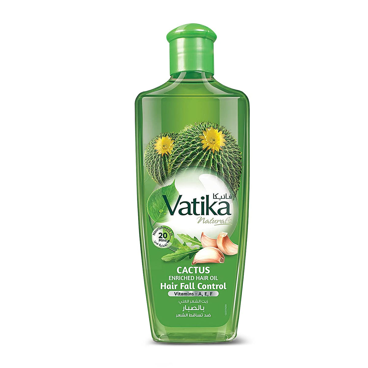 Vatika Naturals front packaging showing product and 300ml size benefit