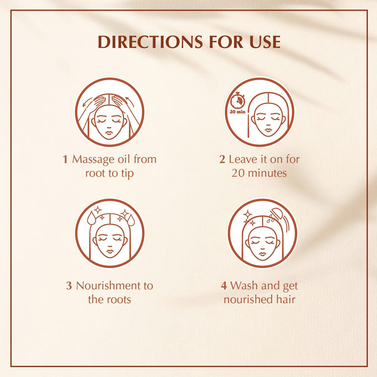 Vatika Naturals applied during scalp massage demonstrating improved circulation benefit