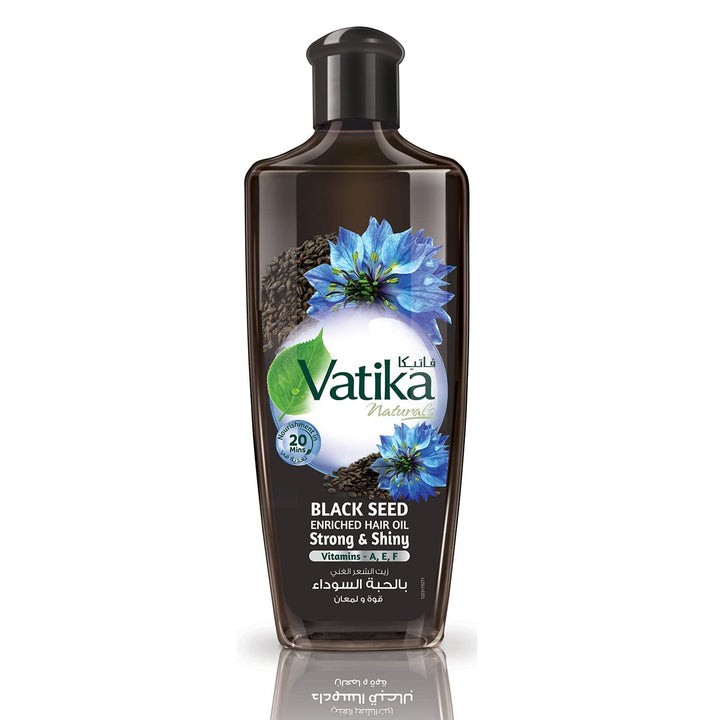 vatika naturals bottle front view showing 300 ml and benefits