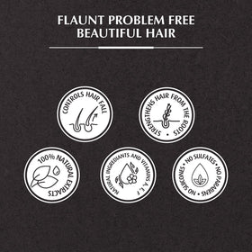 vatika naturals before and after lengths showing improved shine
