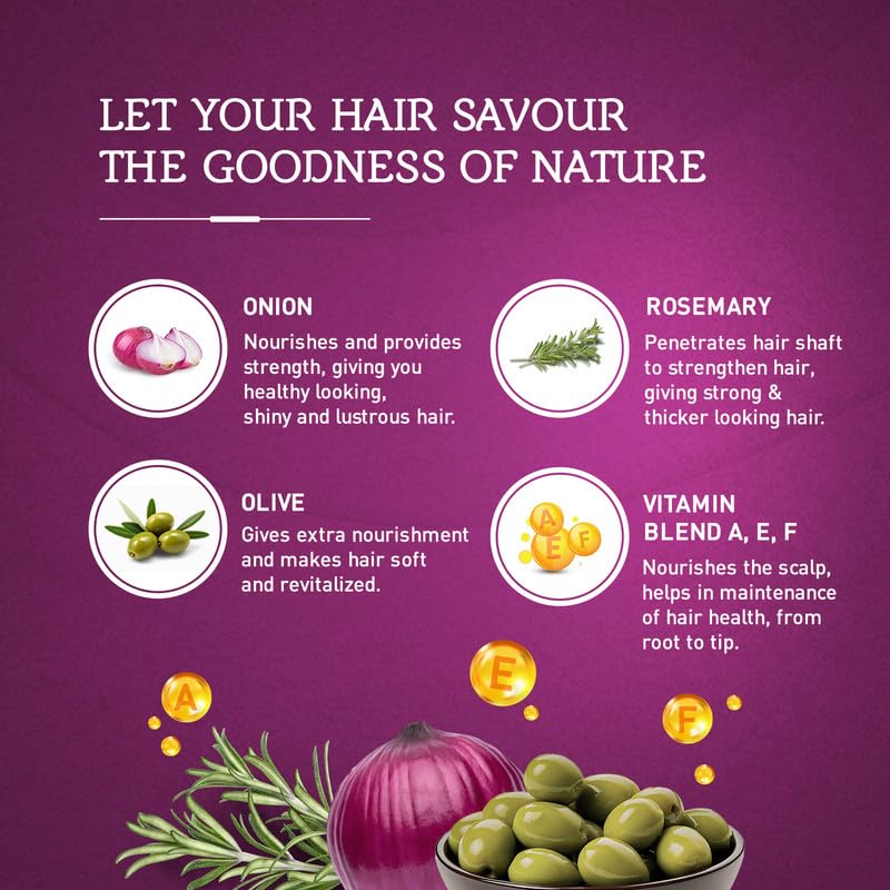 Vatika Naturals being applied to scalp in salon-style massage for improved hair manageability