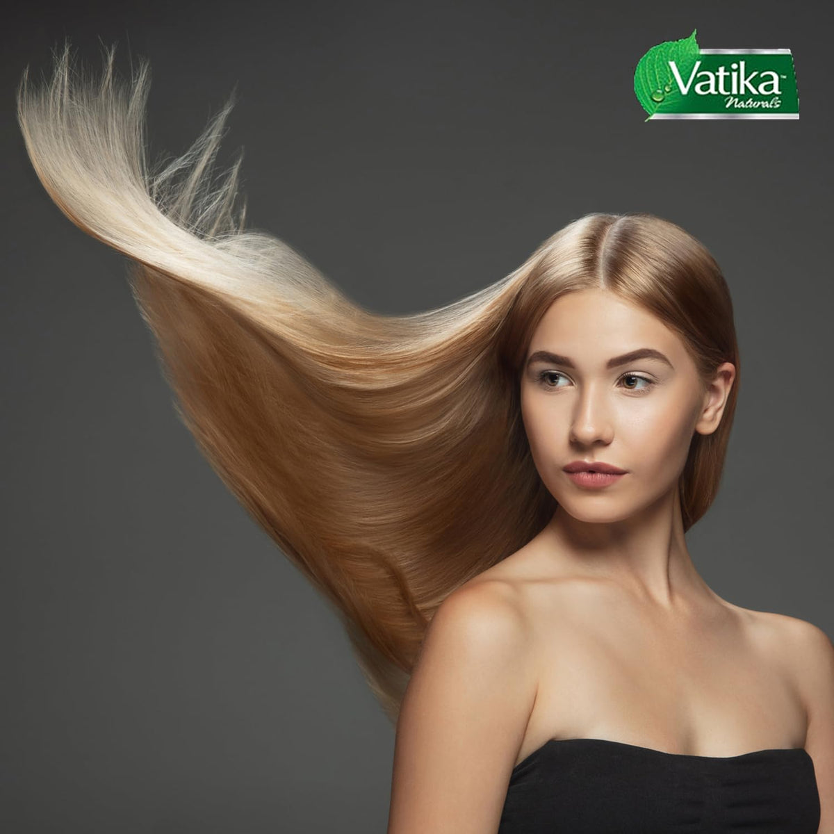 Vatika Naturals on bathroom shelf styled to show at-home treatment convenience